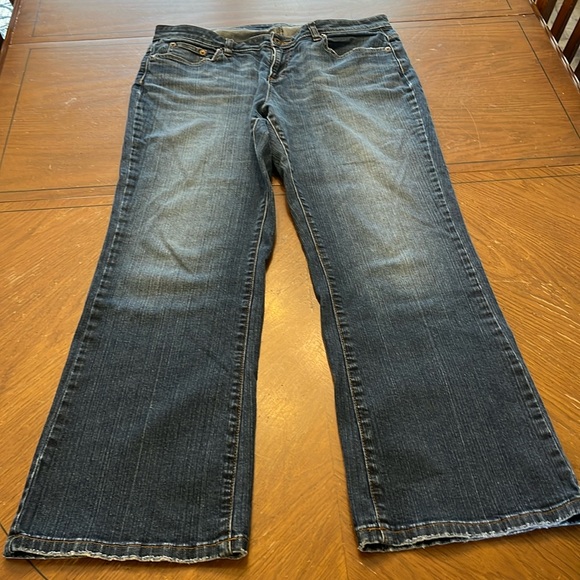 DKNY vintage y2k plus size boot cut jeans size 16 regular 31” inseam - Picture 1 of 14